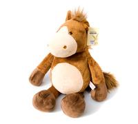 Caballo de peluche supersuave, 50 cm, color marrón