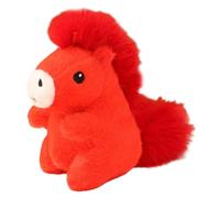 Caballo de Peluche: Tejido Suave, Forma Linda, Detalles Bordados, Estilo de salón | con Tiempo de Juego Apoyo para Habitaciones de niños habitación de niños Espacios Viajes Confort
