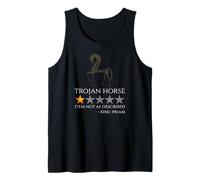 Caballo de Troya Meme - Historia épica de la mitología Griega - Troy Camiseta sin Mangas