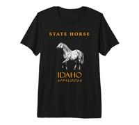 Caballo del Territorio de Idaho The Appaloosa Camiseta Premium