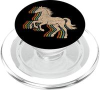 Caballo Envejecido Vintage Retro gráfico Ecuestre #25D10 PopSockets PopGrip para MagSafe
