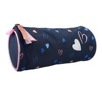 Caballo - Estuche redondo Milky Kiss We are One 20 cm, azul