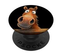 Caballo Feliz 'Soy Mike' PopSockets PopGrip Adhesivo
