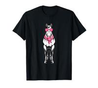 Caballo Gafas De Sol Chicle Equitación Caballos Camiseta