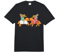 Caballo Gracioso Caballero Medieval REN Faire Jousting Comfort Colors Adult Heavyweight T-Shirt