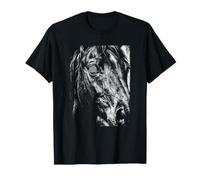 Caballo hipnótico Ojo Horror Espeluznante Camiseta