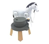 Caballo Juguete Animales De Tiro Figuras Con Molino Eléctrico