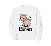 Caballo mágico a través de Cuentos de Hadas fantasía Sudadera