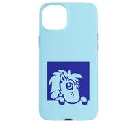 Caballo Mira hacia Fuera Estable Granja Puerta Montando Lind Carcasa para iPhone 15 Plus