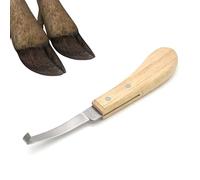Caballo Oveja Cabra Cabra Pezuñas de vaca Trimmer, Tijeras de cabra, Manija cómoda de acero inoxidable para pezuñas, Manija de madera Cuidado de caballos Cuidado de la cabeza Recortado ergonómicamente
