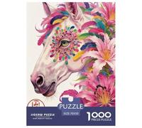 Caballo Puzzle 1000 Piezas Animales - Pasatiempo Creativo, Impresión Nítida, Caja Regalo Lista para Obsequiar, 70x50cm/1000pcs