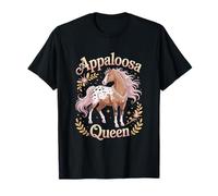 Caballo Reina Appaloosa Diseño Arte Appaloosa Camiseta