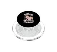 Caballo Shetland Pony Too Cute To Handle Pony PopSockets PopGrip para MagSafe