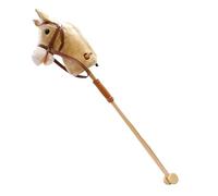 Caballo sobre un - Juguete de Madera para Montar | Caballo de pasatiempo de Animales de Peluche para niños - Juguete de Juego de rol para niños niñas Preescolar cumpleaños de Navidad