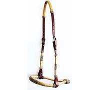 Caballo Western Core BOSAL HACKAMORE BITLESS BRIDLE HeadSTALL MECATE 27902