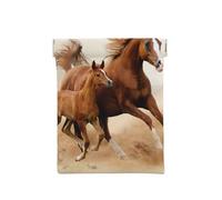 Caballos Cachorros Dos Carrera, Squeeze Top Wallet Bolsa de Almacenamiento para Mujer Monedero pequeño Bolsa de Cambio