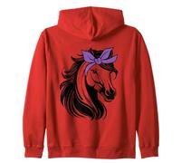Caballos con Bandanas para Montar a Caballo Amante de los Caballos Sudadera con Capucha