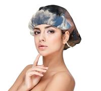 Caballos corriendo,Gorro de dormir de satén para adultos - Gorro de dormir elástico para mujer, cubrecabello nocturno