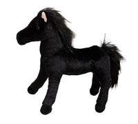 Caballos De Peluche: Lindo Juguete De Peluche, Muñeca De Dibujos Animados Suave | Adorable Acento De Decoración De Animales De 11,8 Pulgadas, Compañero De Exhibición De Escritorio En Dormitor