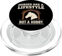 Caballos Estilo de Vida Identidad Ecuestre Orgulloso Propietario de Caballos Vida PopSockets PopGrip para MagSafe