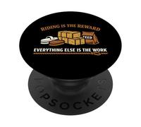 Caballos Estilo de Vida Identidad Ecuestre Orgulloso Propietario de Caballos Vida PopSockets PopGrip Adhesivo