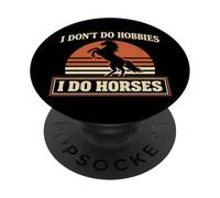 Caballos Estilo de Vida Identidad Ecuestre Orgulloso Propietario de Caballos Vida PopSockets PopGrip Adhesivo