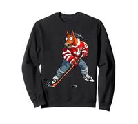 Caballos Jugadores de Hockey sobre Hielo/Caballo de Hockey sobre Hielo Sudadera