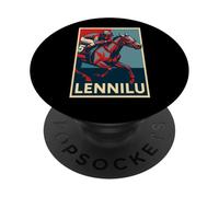 Caballos Lennilu, Carreras de Caballos, del Mar, Santa Anita, Caballos PopSockets PopGrip Adhesivo