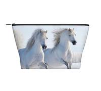 Caballos moteados raros al Galope, Bolsa de artículos de tocador Bolsa de Maquillaje Bolsa de cosméticos Bolsa de artículos de tocador de Viaje portátil