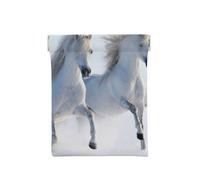 Caballos moteados raros al Galope, Squeeze Top Wallet Bolsa de Almacenamiento para Mujer Monedero pequeño Bolsa de Cambio