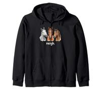 Caballos Neigh Funny Horse Lover Funny Neigh Sudadera con Capucha