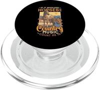 Caballos y música Country Divertida Guitarra Ecuestre Occidental PopSockets PopGrip para MagSafe