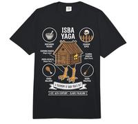 Cabana Baba Yaga Taxonomia Folclore Eslavo Comfort Colors Adult Heavyweight T-Shirt