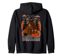 Cabaña de Brujas en el Bosque Sudadera con Capucha