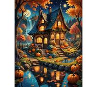 Cabaña de Cuento de Hadas Puzzle de 4000 Piezas para Adultos, Puzzle Adultos 4000 Piezas, Entretenimiento Creativo, Rompecabezas Clásicos, Juego de Habilidad para Toda La Familia 141x87cm