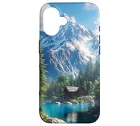 Cabaña de montaña Retiro Junto al Lago Carcasa para iPhone 16