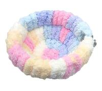 Cabaña de pájaros - Cama de cacatúas de cacatúas | Cama para anidación de loros | 16,3 x 15,91 x 8,9 cm, vellón de coral, pinzón canario, nido de loros, cómodo y acogedor refugio para pájaros, seguro