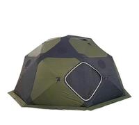 Cabaña de Pesca en Hielo aislada Refugio Aislado for Pesca en Hielo, Tienda de campaña for el Invierno, for 8-10 Personas(Army Green Black)