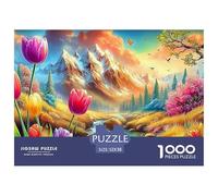 Cabaña del Bosque Rompecabezas para Adultos Una Obra De Arte En Forma De Desafío Imposible Mujeres, Hombres, Adultos Y Niños Desde 14 Años 52x38cm/1000pcs