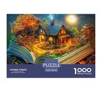 Cabaña Rompecabezas 1000 Pieza Ajuste Adultos O Familias Juntos soñador Puzzles Desafiantes Regalos para Hombres Cartón 100% Reciclado Decoración del Hogar 70x50cm/1000pcs