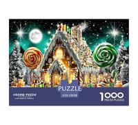 Cabaña Rompecabezas 1000 Pieza para Adultos soñador Puzzles Desafiantes Regalos para Hombres Cartón 100% Reciclado Decoración del Hogar 52x38cm/1000pcs