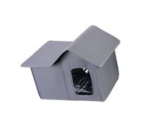 Cabaña segura para perros resistente al viento con cuerda de anclaje para una fuerte protección contra el viento del gato errante en la temporada de lluvia para las cuatro estaciones