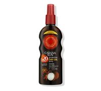 Cabana Sun Deep TANNING Dry Oil Spray Coconut Water Resistant 200 ml SPF20