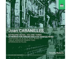 Cabanilles, Joan : Oeuvres pour Clavier - Volume 3