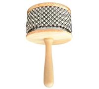 Cabasa 4.5 '' Mango de madera de acero inoxidable Percusión latina para educación musical de banda, instrumentos de percusión manual |.latín