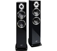 Cabasse Murano Alto negro lacado (lote de 2) - Altavoz de torre, 175 W, Bass-reflex, 8 ohm
