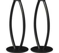 Cabasse Pie para The Pearl Akoya negro - Soporte para altavoz, 70 cm, Puntas de desacoplamiento integradas