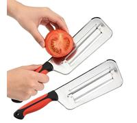 Cabbage Cutter - Cabbage Slicer Shredder | 2 Pieces Double Layer Stainless Steel Peeler Fish Scaler For Home Kitchen Carrots Lettuce Fruits Shredding Slicing Peeling