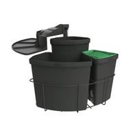 Cabbi® 3 Plus, Recogedor De Desechos Para Tecnología De Giro, Gris Claro