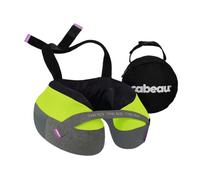 Cabeau Almohada cervical de viaje para aviones, la evolución del cuello, TNE S3, diseño de espuma viscoelástica de apoyo para vuelos de larga distancia, correas de asiento acoplables y soporte de 360°